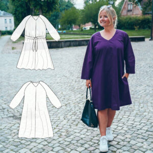 Schnittmuster Kleid "Bari" Damen als E-Book oder Papierschnitt