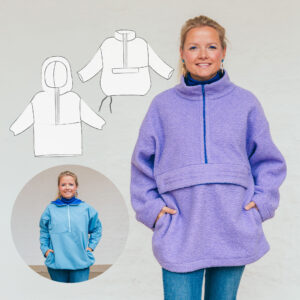 Schnittmuster Windbreaker "Flensburg"  Damen als E-Book oder Papierschnitt