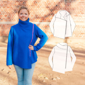 Schnittmuster Jacke „Luzern“ Damen als E-Book oder Papierschnitt