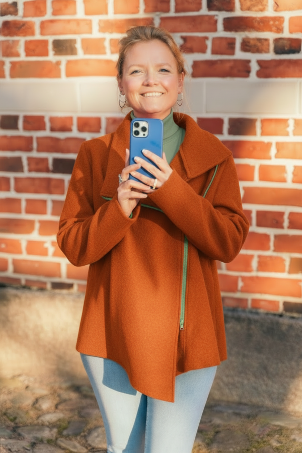 Schnittmuster-Jacke-Luzern-orange Schnittmuster-Jacke-Luzern-orange