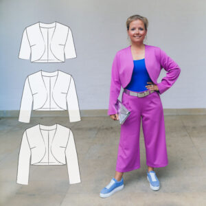 Schnittmuster Bolero "Granada" Damen als E-Book oder Papierschnitt