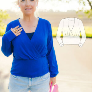 Schnittmuster Shirt "St. Tropez" Damen als E-Book oder Papierschnitt