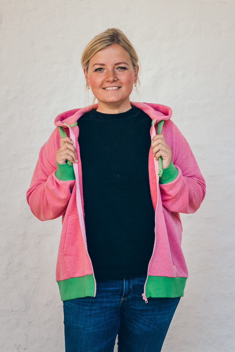 Schnittmuster Sweatjacke „Entenwerder“ Damen als E-Book oder Papierschnitt
