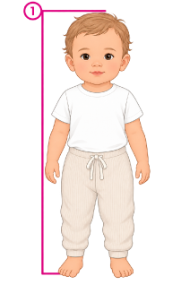 Figurine zur Ermittlung der Babygröße