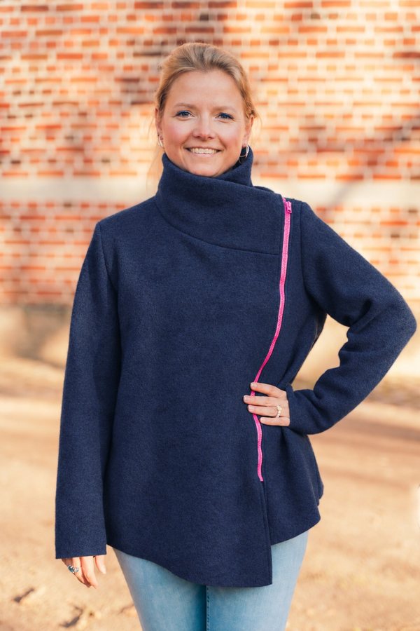 Jacke Luzern in Walk Dunkelblau